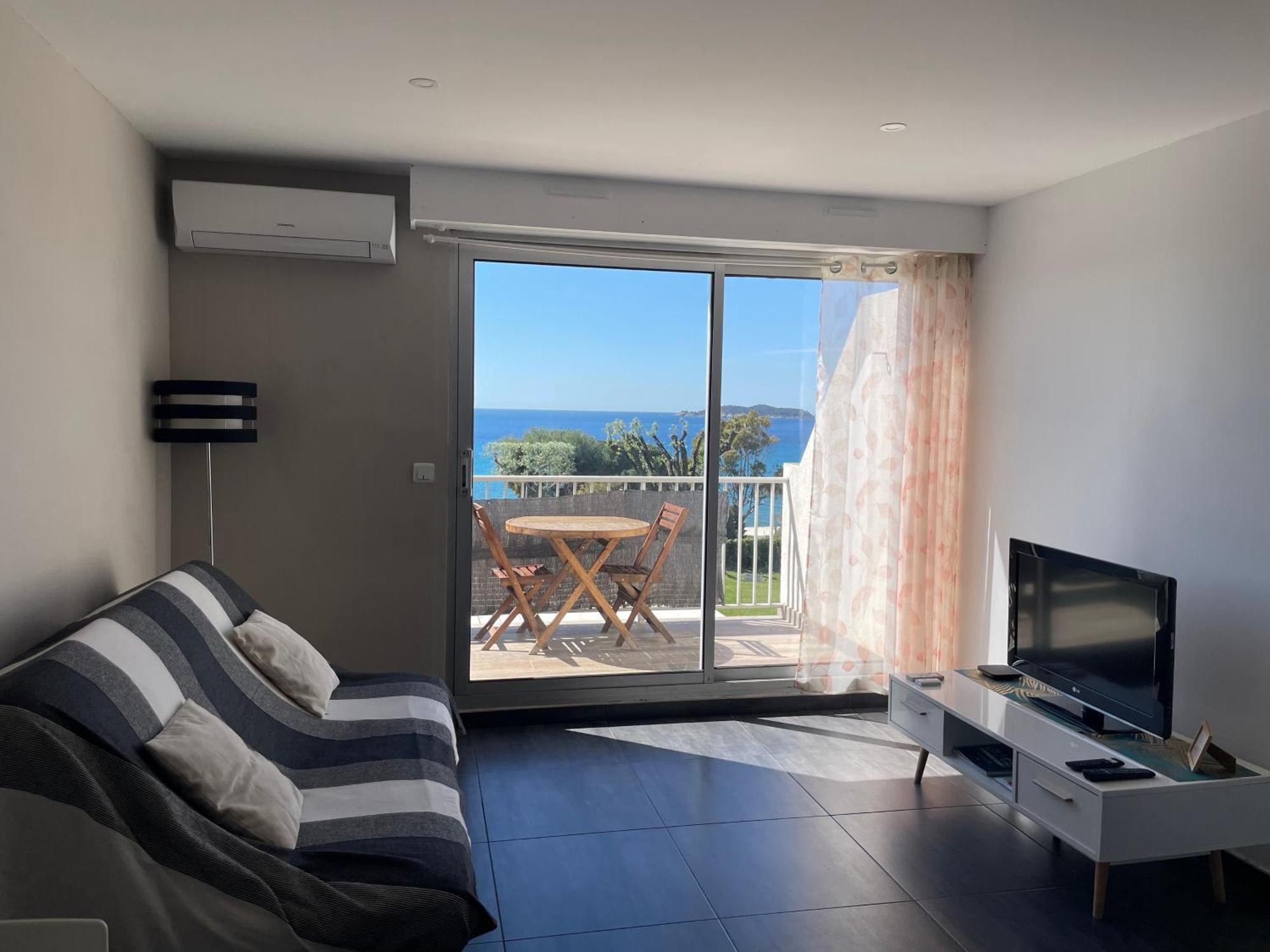 Studio Vue Mer Terrasse La Ciotat Exterior foto