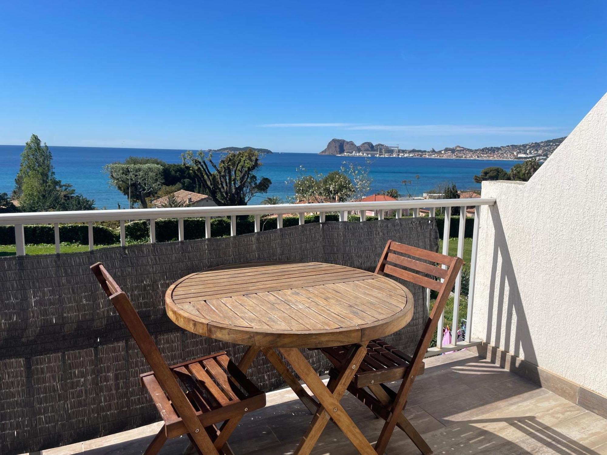 Studio Vue Mer Terrasse La Ciotat Exterior foto